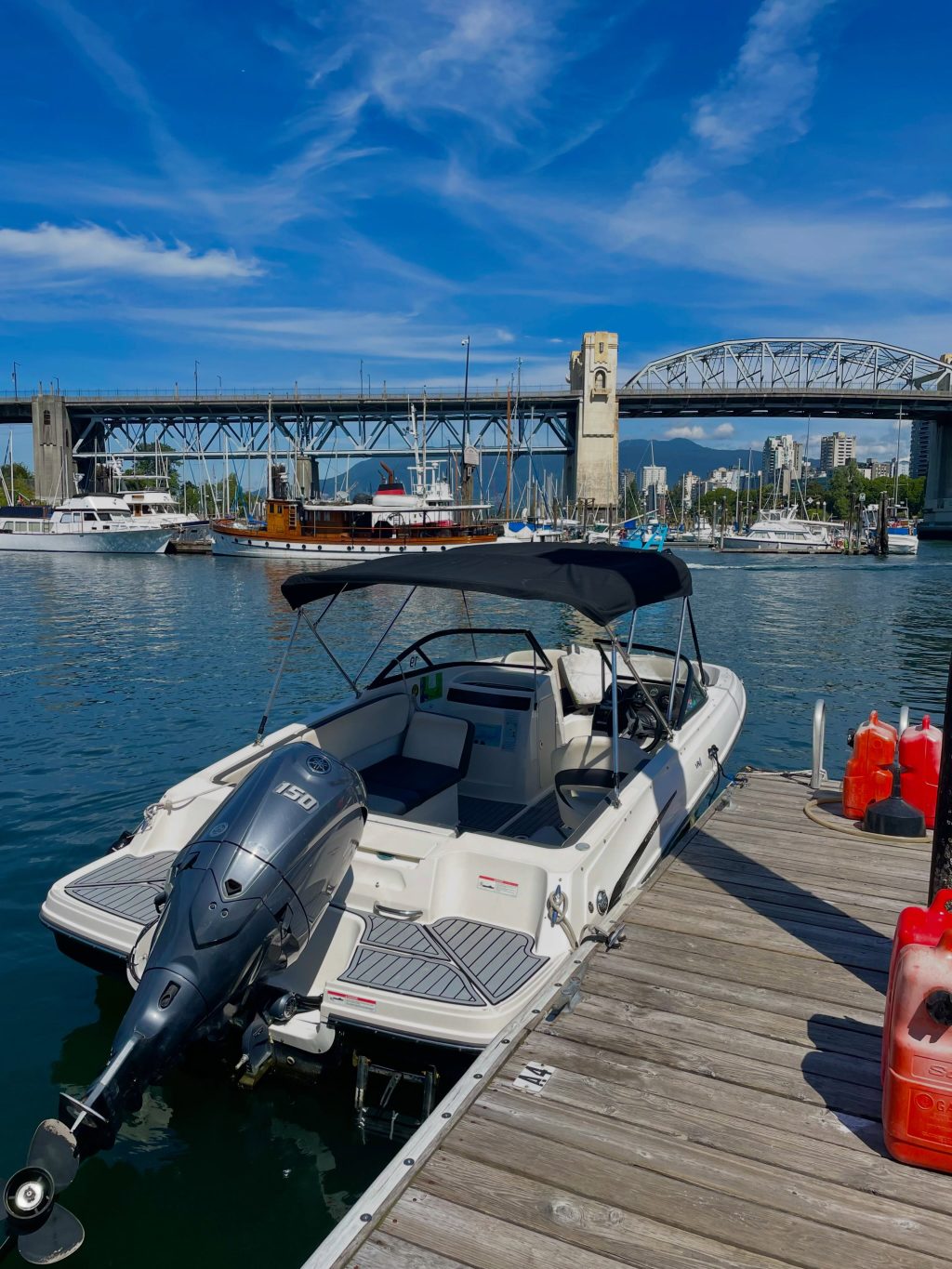 Instagram post from granvilleislandboatrentals. This post is in position 0.